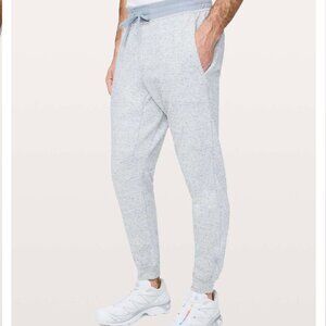 Lululemon At Ease Jogger – Heathered Melody Light Grey/Black
